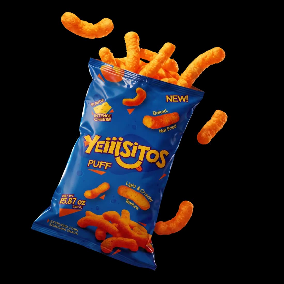 Yeiiisitos QUESO con producto