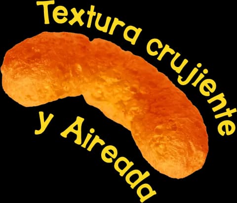 Textura crujiente y Aireada