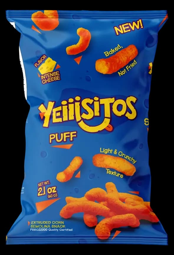 Yeiiisitos QUESO 60 gramos