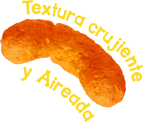 Textura crujiente y Aireada